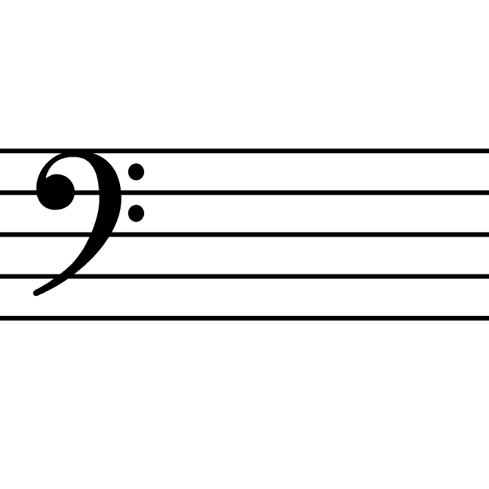 Image of the Bass Staff Only element