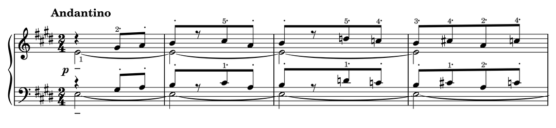 Caprice Op. 27, No. 28