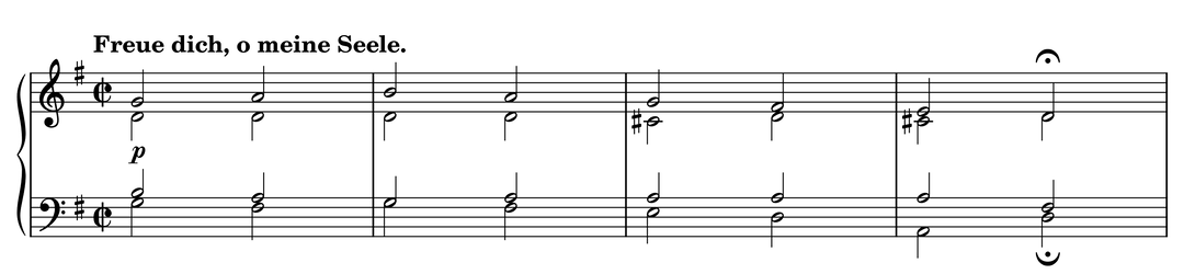 Chorale Op. 68, No. 4 