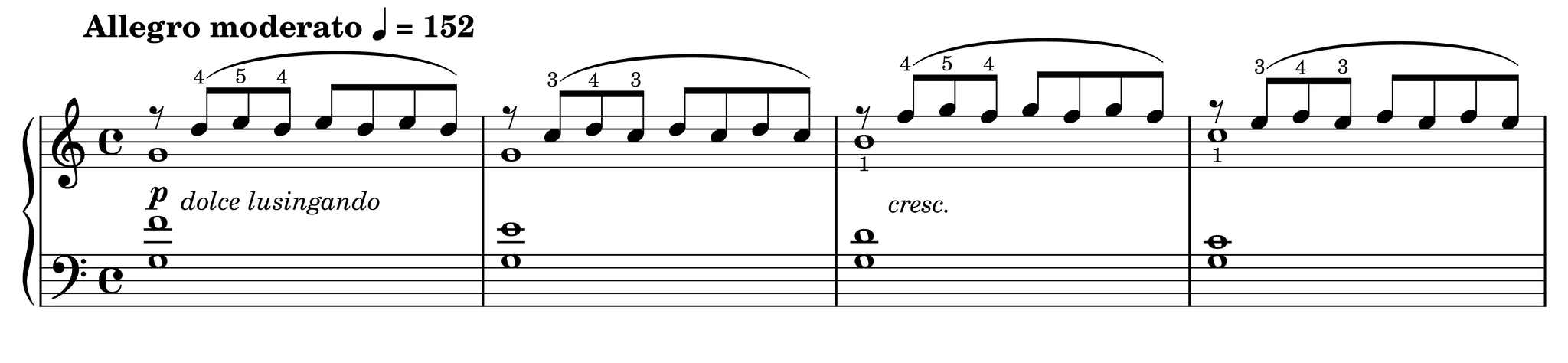 Excerpt of Consolation Op. 100, No. 13