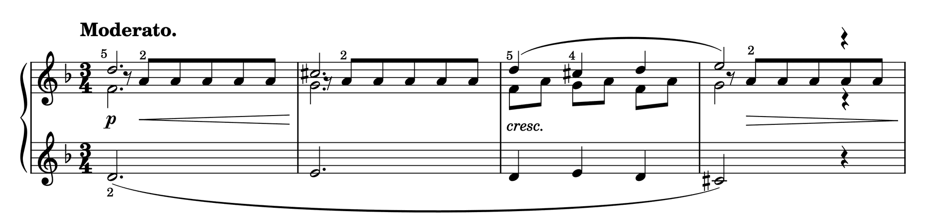 Excerpt of Etude in D Minor Op. 37, No. 18
