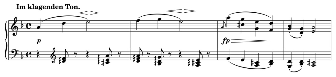 Folk Song Op. 68, No. 9 
