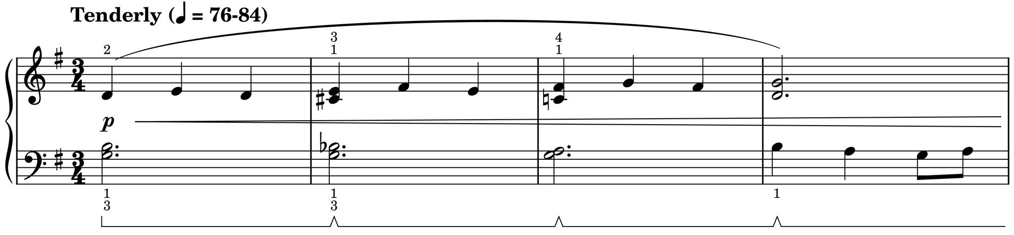 Excerpt of Il tenero fiore 