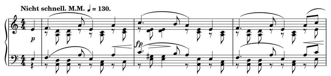 Little Romance Op. 68, No. 19 