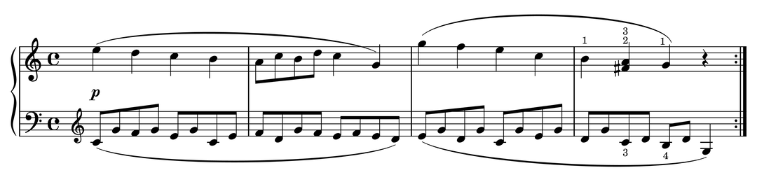 Melody Op. 68, No. 1 
