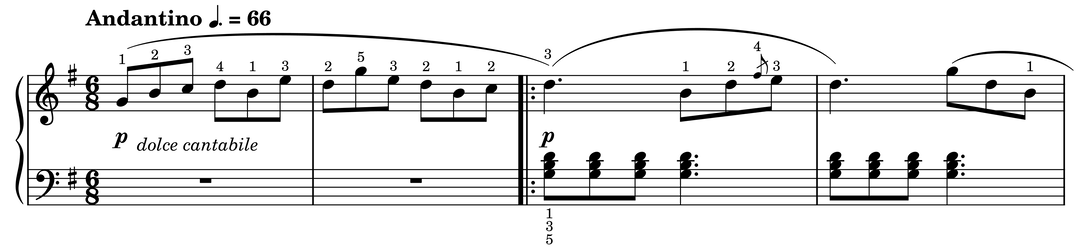 Pastorale Op. 100, No. 3