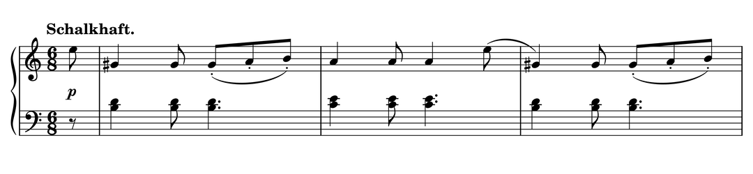 Sicilienne Op. 68, No. 11 