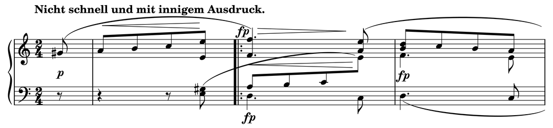 Song in Canon Form Op. 68, No. 27 