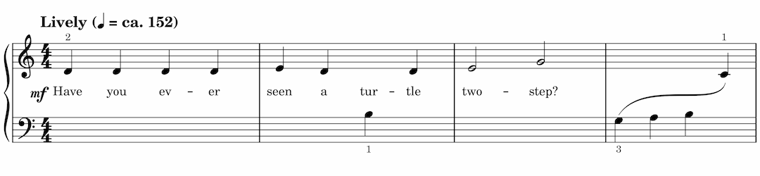 Teddy Turtle's Two-Step 