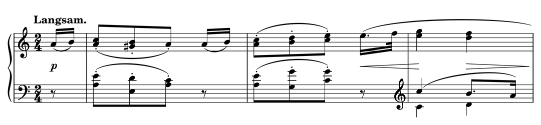 The Poor Orphan Op. 68, No. 6 