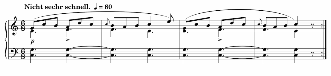 The Reaper's Song Op. 68, No. 18 