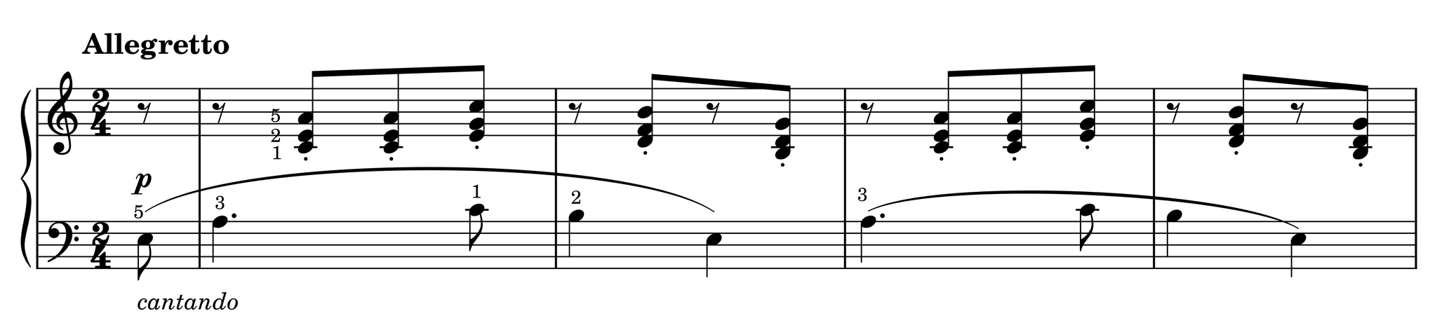 Excerpt of Toccatina Op. 27, No. 12