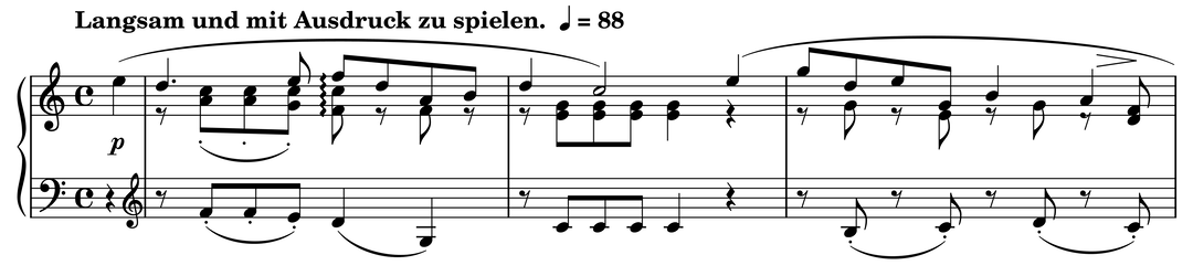 Untitled Op. 68, No. 21 