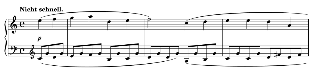 Bagatelle Op. 68, No. 5