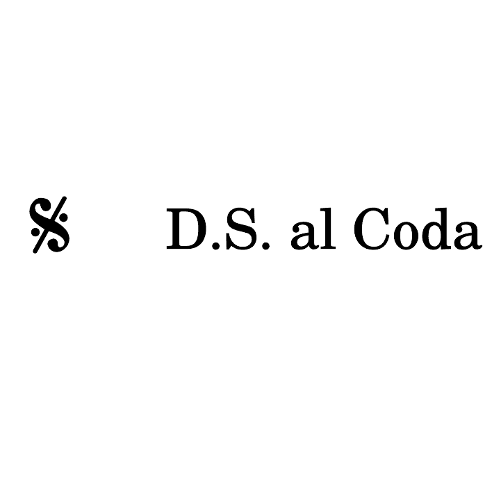 Image of the D.S. al Coda element