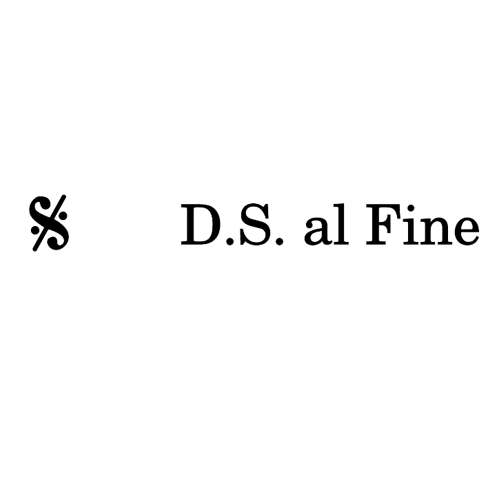 Image of the D.S. al Fine element