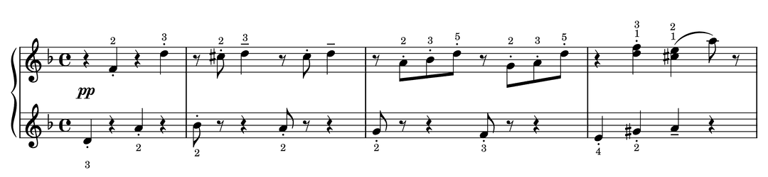 Gavotte Op. 36, No. 2