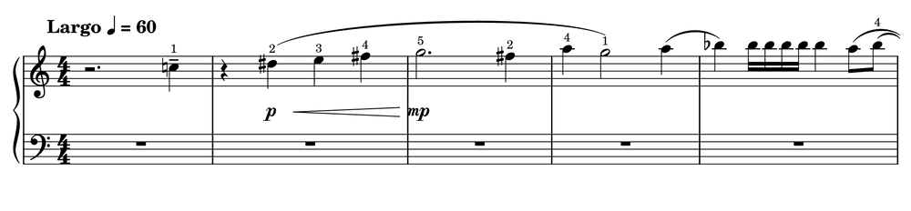 Excerpt of The Two Violins
