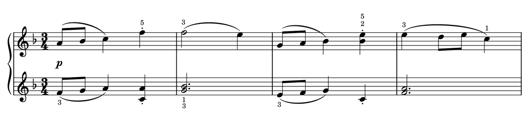 Minuet Op. 36, No. 1