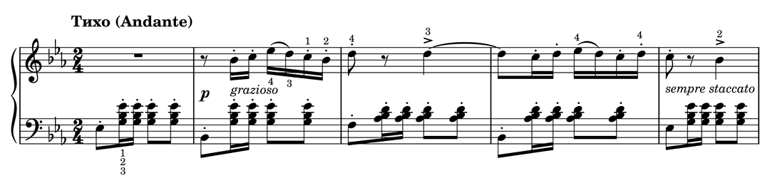 Neapolitan Song Op. 39, No. 18