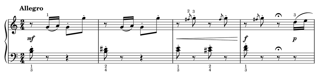 Pantalon Op. 25, No. 3