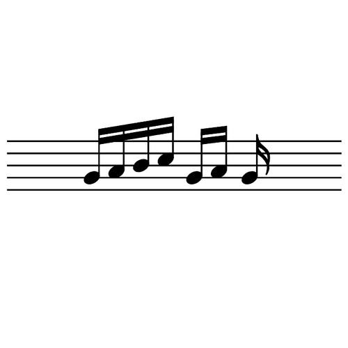 Image of the 16th Notes element