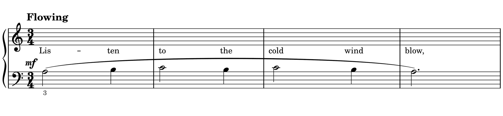 Excerpt of The Cold North Wind 