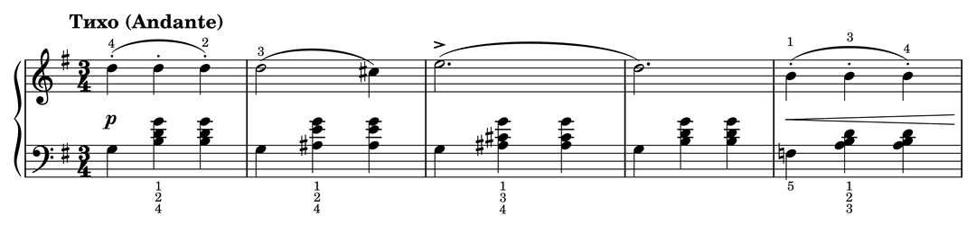The Organ-Grinder Sings Op. 39, No. 23