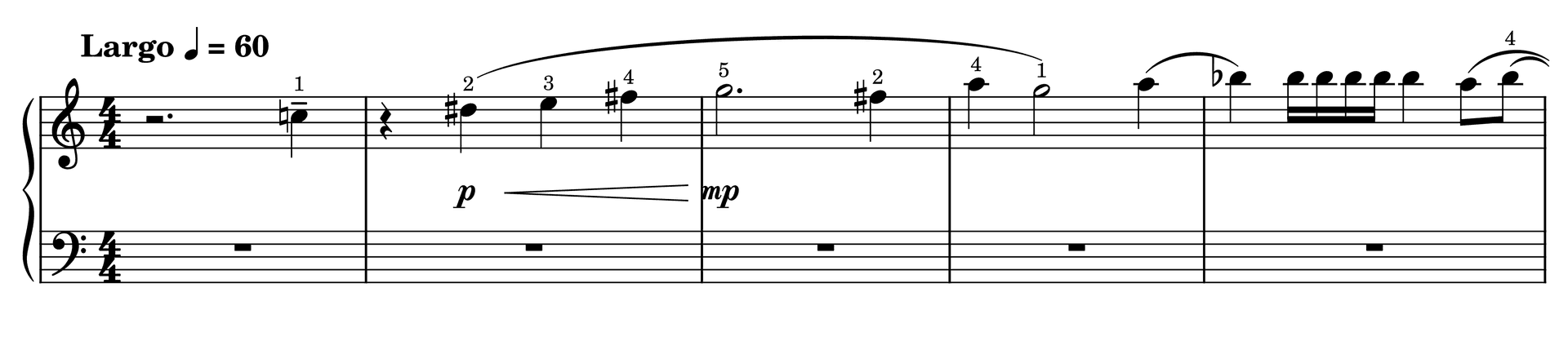 Excerpt of The Two Violins